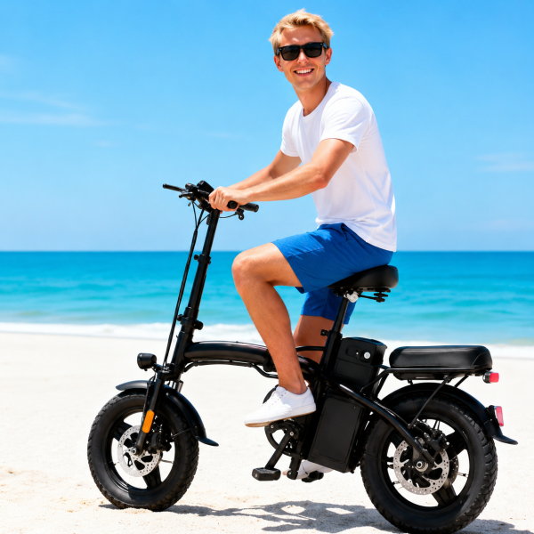 300W Mini Foldable Electric Bicycle for Adults