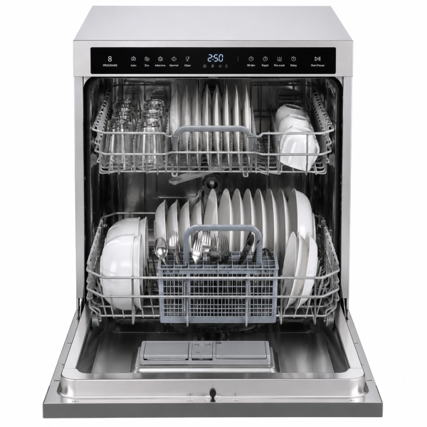 Built-In Dishwasher with 8 Wash Programs