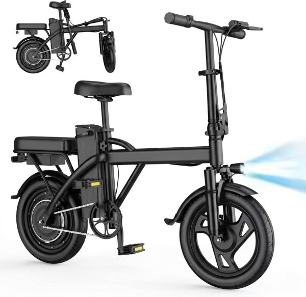 14-Inch Foldable Electric Bike for Adults